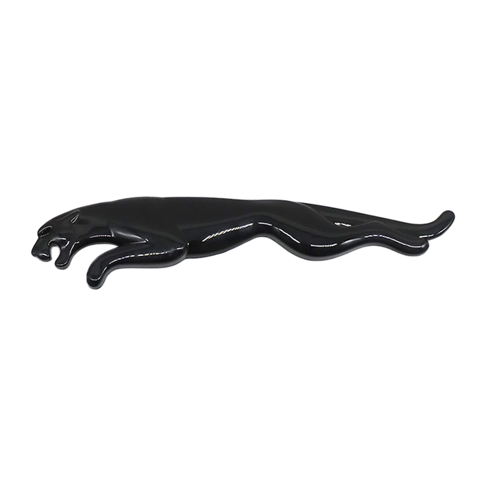 2010-2023 F-TYPE XJ XJR XK XJS XF XE XJ6 XKR F-PACE Tailgate Badge ABS Black Jaguar Self-Adhesive Decal Nameplate