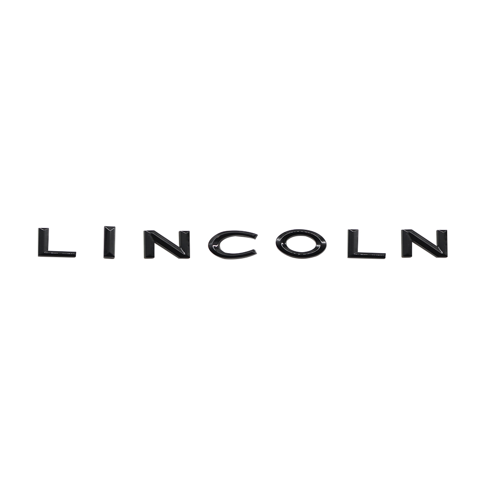 Universal Aviator Navigator ABS Tailgate Letter Gloss Black Lincoln LC5Z 7842528-B