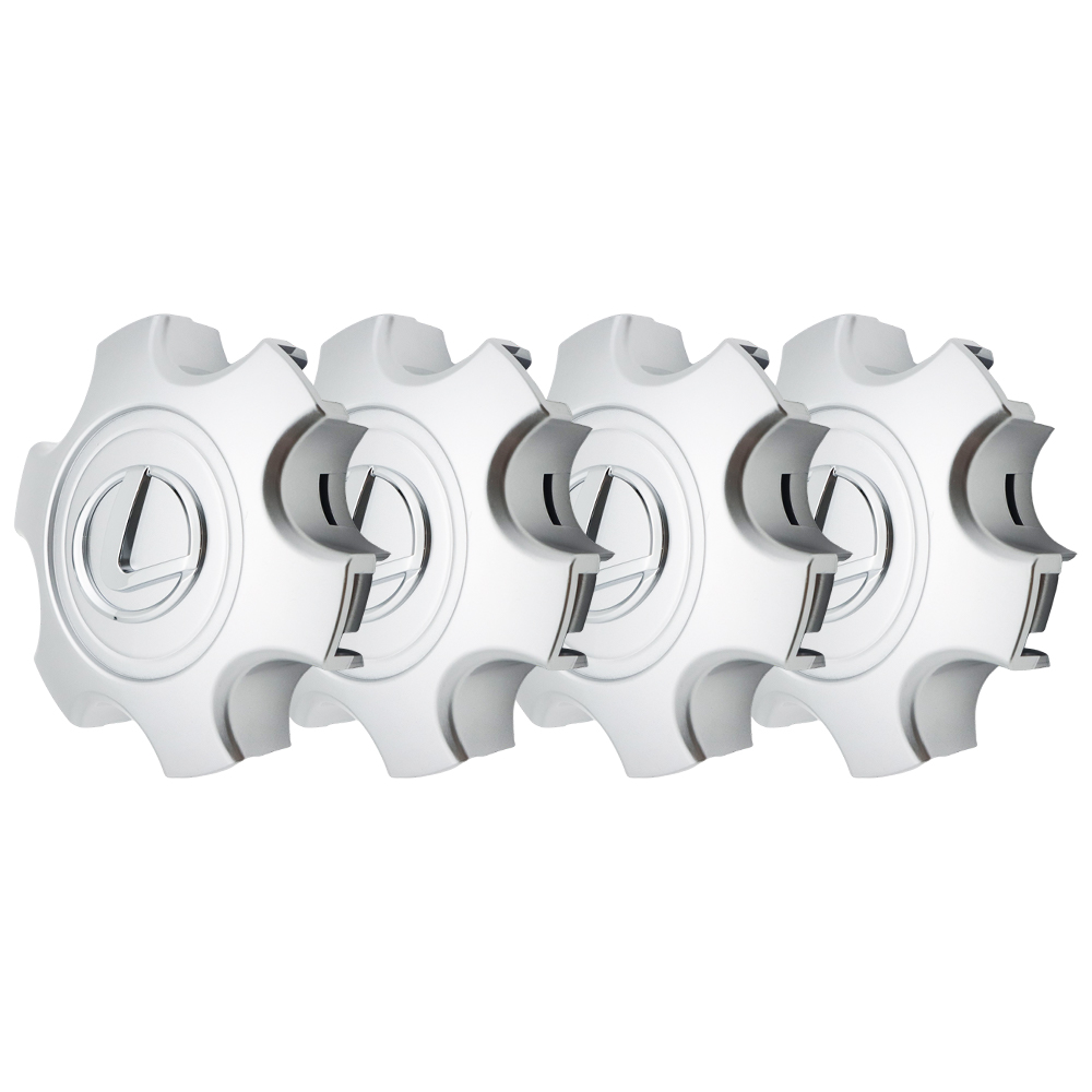 4pcs 2003-2009 GX470 Plastic Wheel Center Hub Caps Chrome Toyota 42603-60520