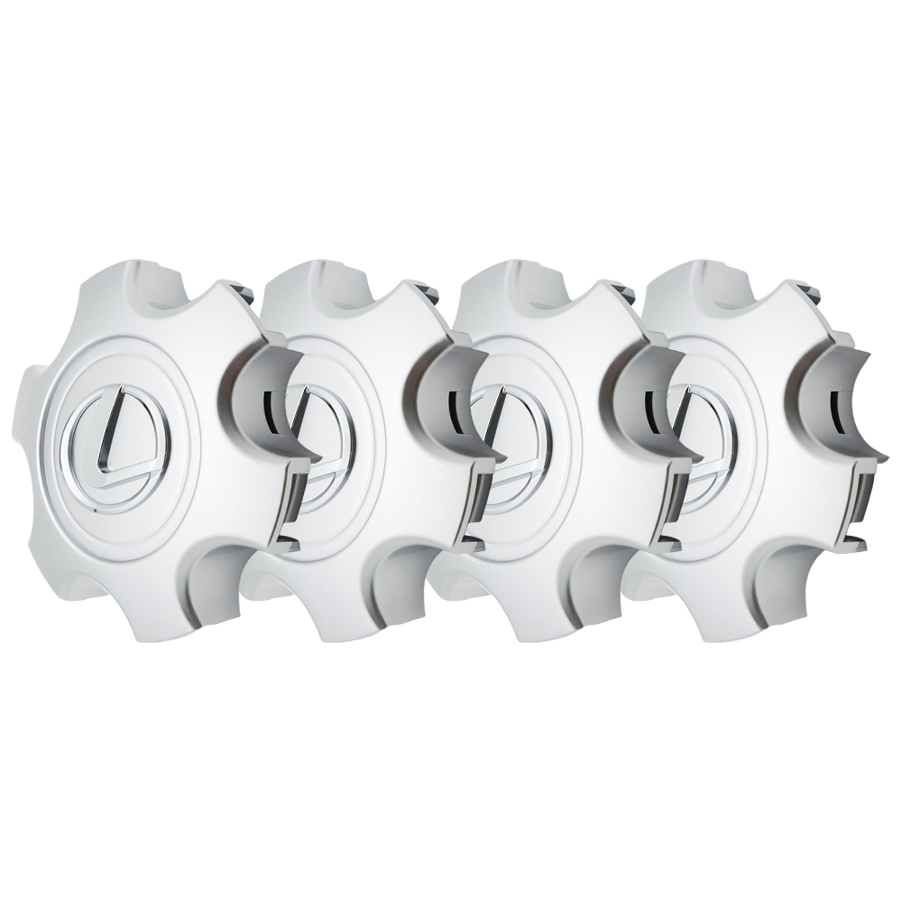 4pcs 2003-2009 GX470 Plastic Wheel Center Hub Caps Chrome Toyota 42603-60520