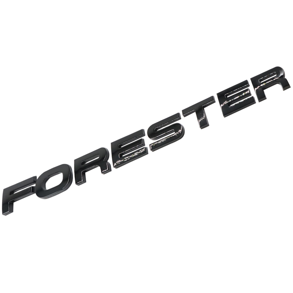 1PC 2009-2018 Forester Plastic Rear Liftgate Letter Gloss Black Subaru 93079FJ050