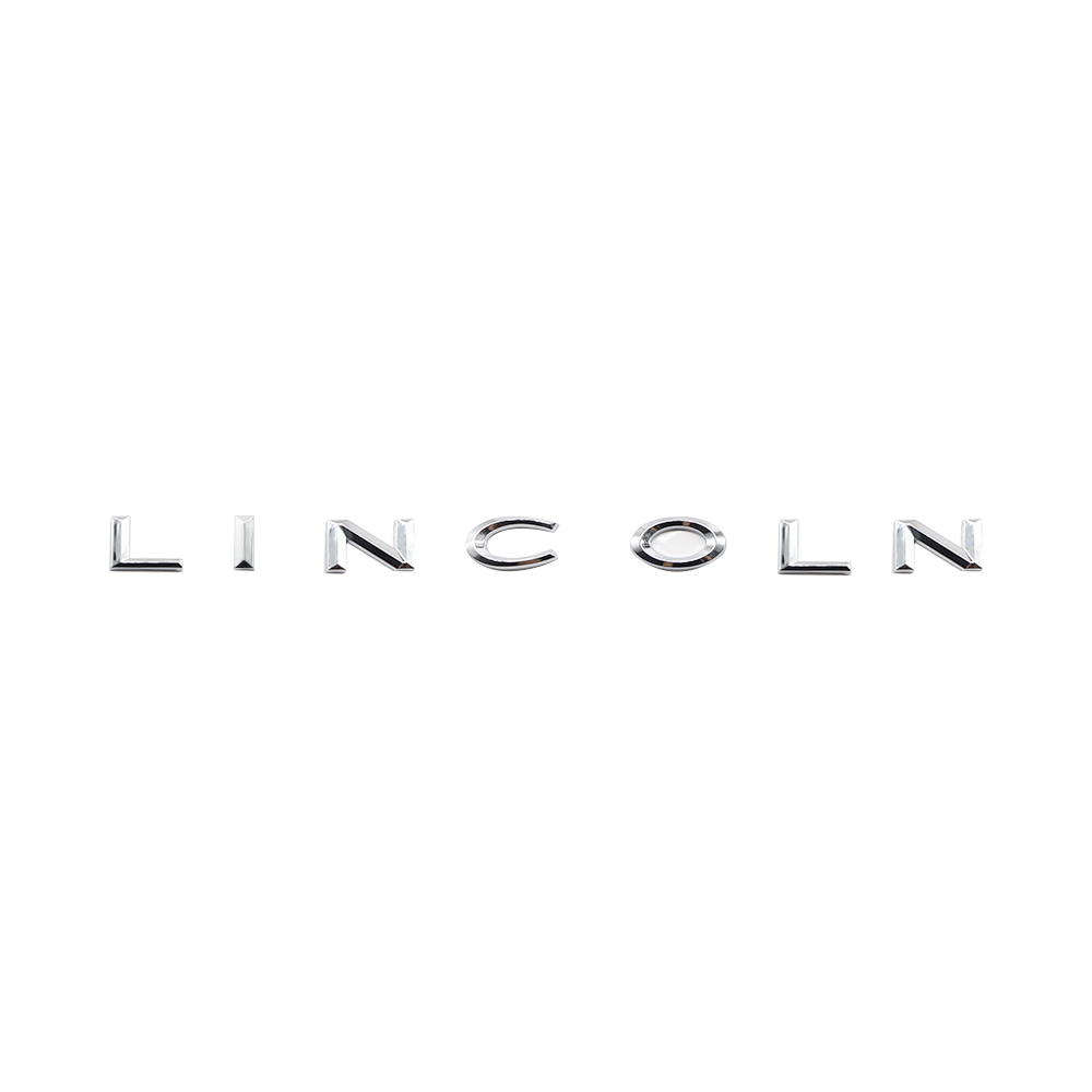 Universal Aviator Navigator Chrome Tailgate Letter Gloss Silver Lincoln LC5Z 7842528-B