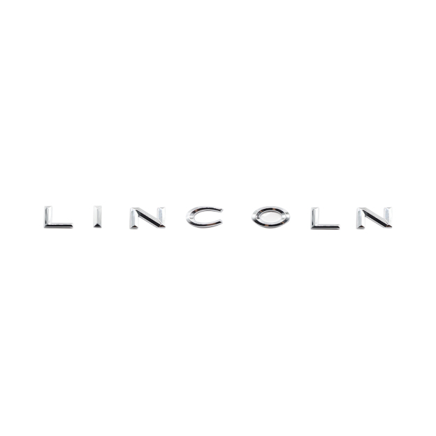 Universal Aviator Navigator Chrome Tailgate Letter Gloss Silver Lincoln LC5Z 7842528-B