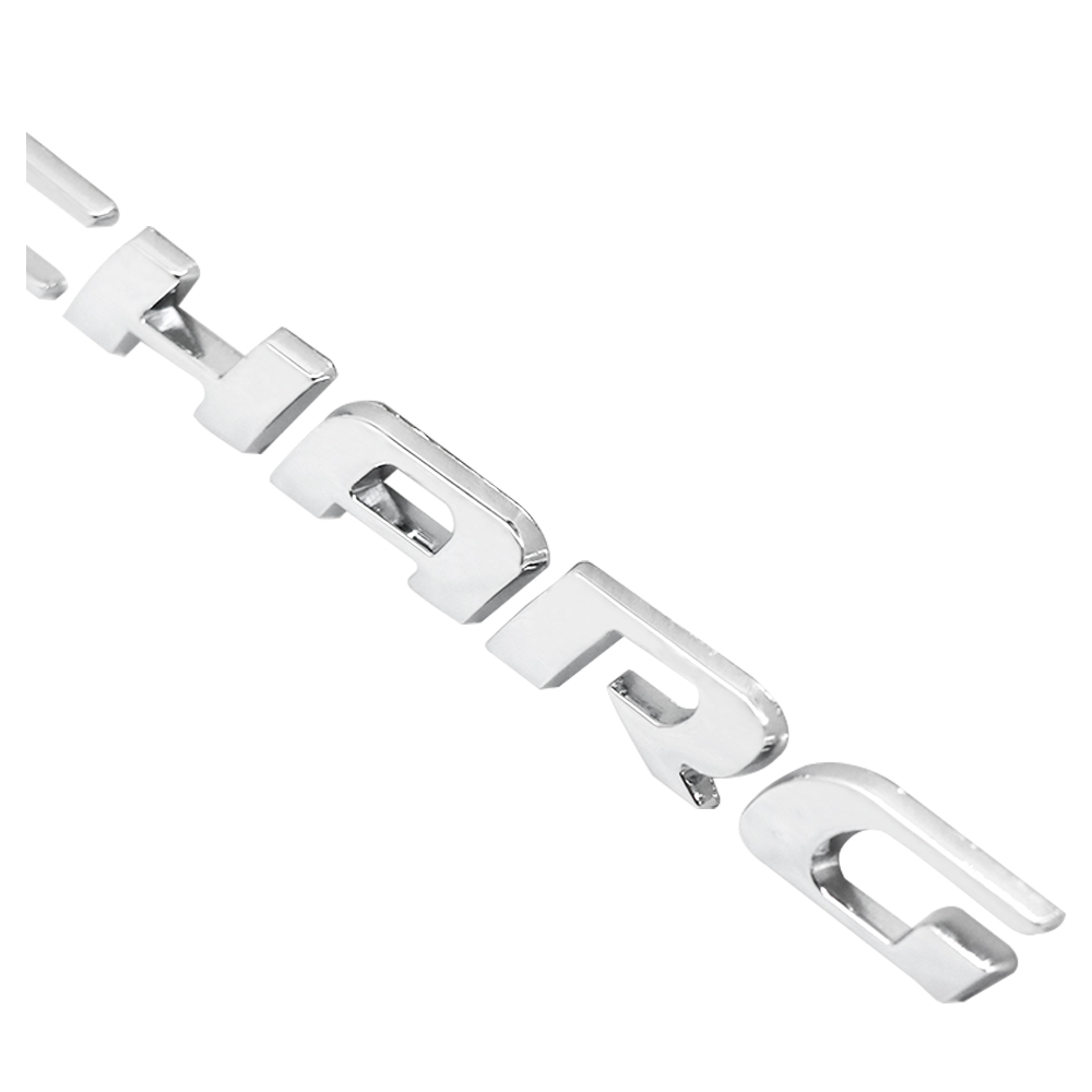2015-2023 Charger Metal Tailgate Letter Chrome Dodge Rear Trunk Decal Nameplate