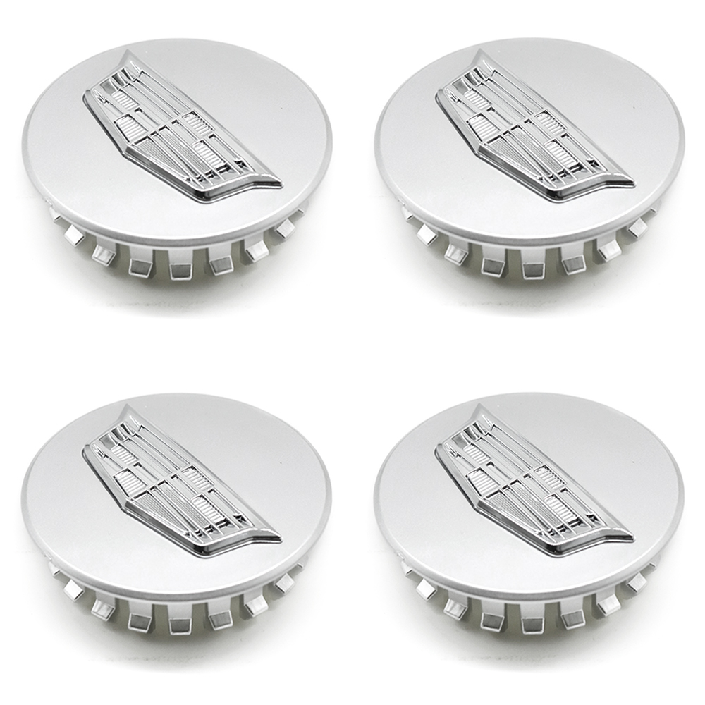 4Pcs ATS CT6 CTS XTS XT4 Plastic Wheel Center Caps Rim Cadillac 66mm 9597375