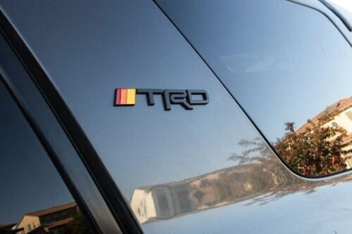 2pcs TRD Tailgate Emblem Door Side Fender 3-Color Toyota