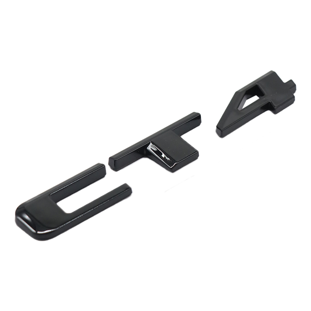1PC CT4 Plastic Rear Trunk Decklid Letter Sport Black Cadillac 84601656