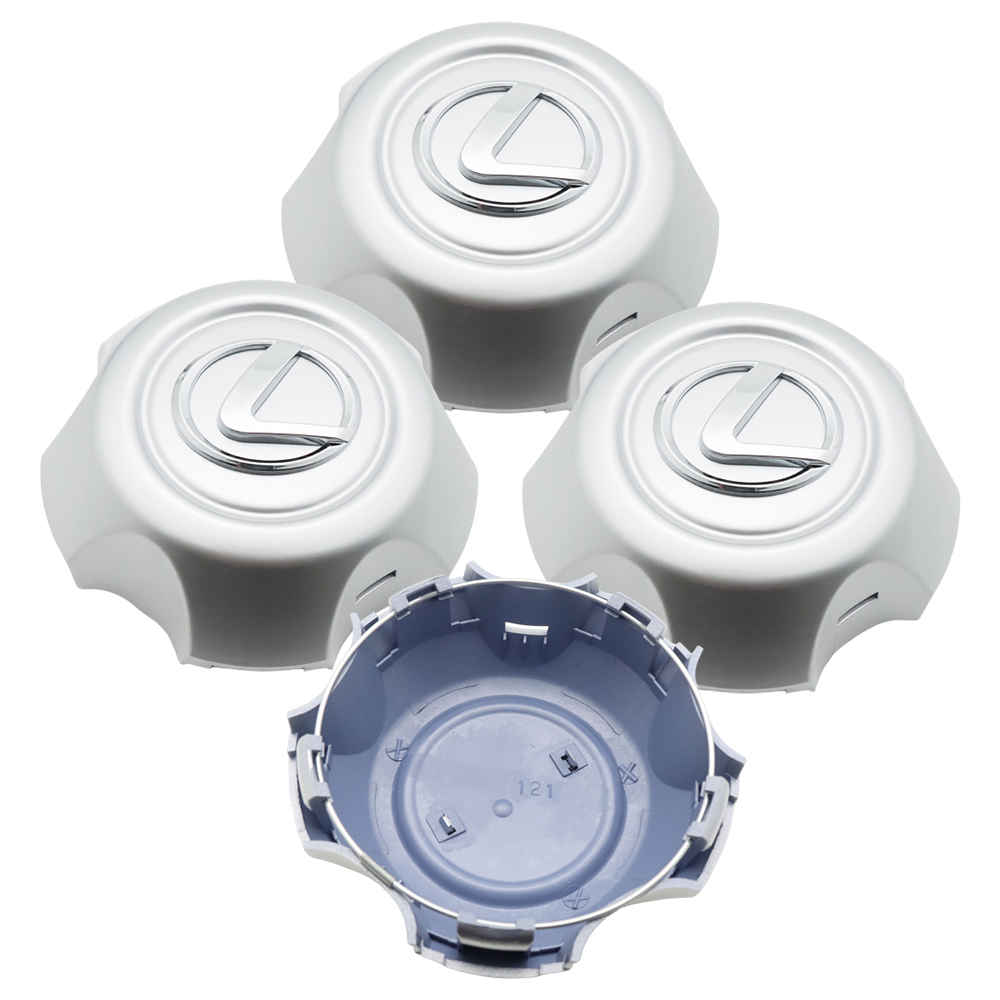 4pcs 2003-2006 LX470 Plastic Wheel Center Hub Caps 18" Chrome Toyota 42603-60600
