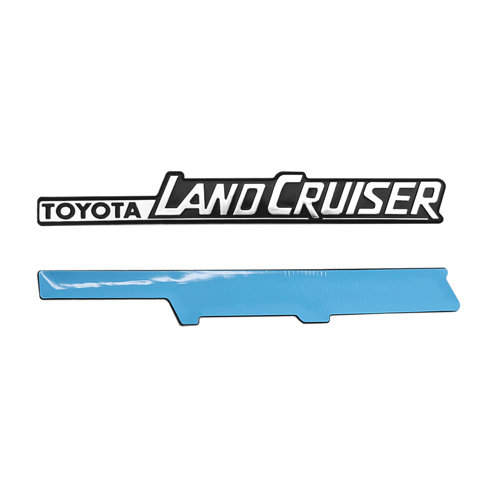 2PCS 1981-1990 Land Cruiser BJ60 Fj60 ABS Plastic Rear Quarter Badge Toyota 75370-60020