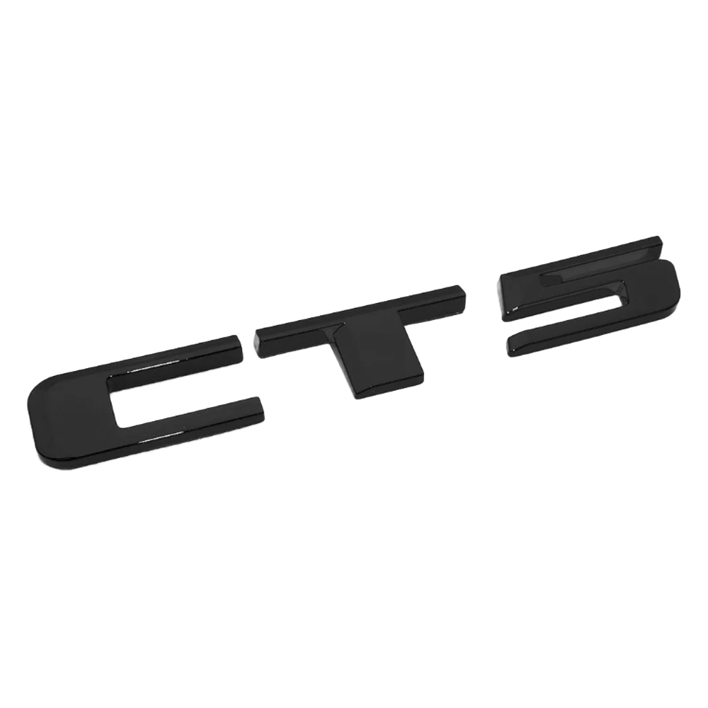 1PC CT5 Plastic Rear Trunk Decklid Letter Sport Black Cadillac 84601656
