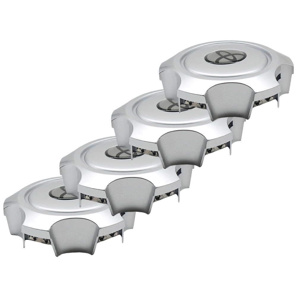 4pcs 4Runner Tacoma Tundra Plastic Wheel Center Hub Caps 6 Lugs 15" Chrome Toyota 42603-04030