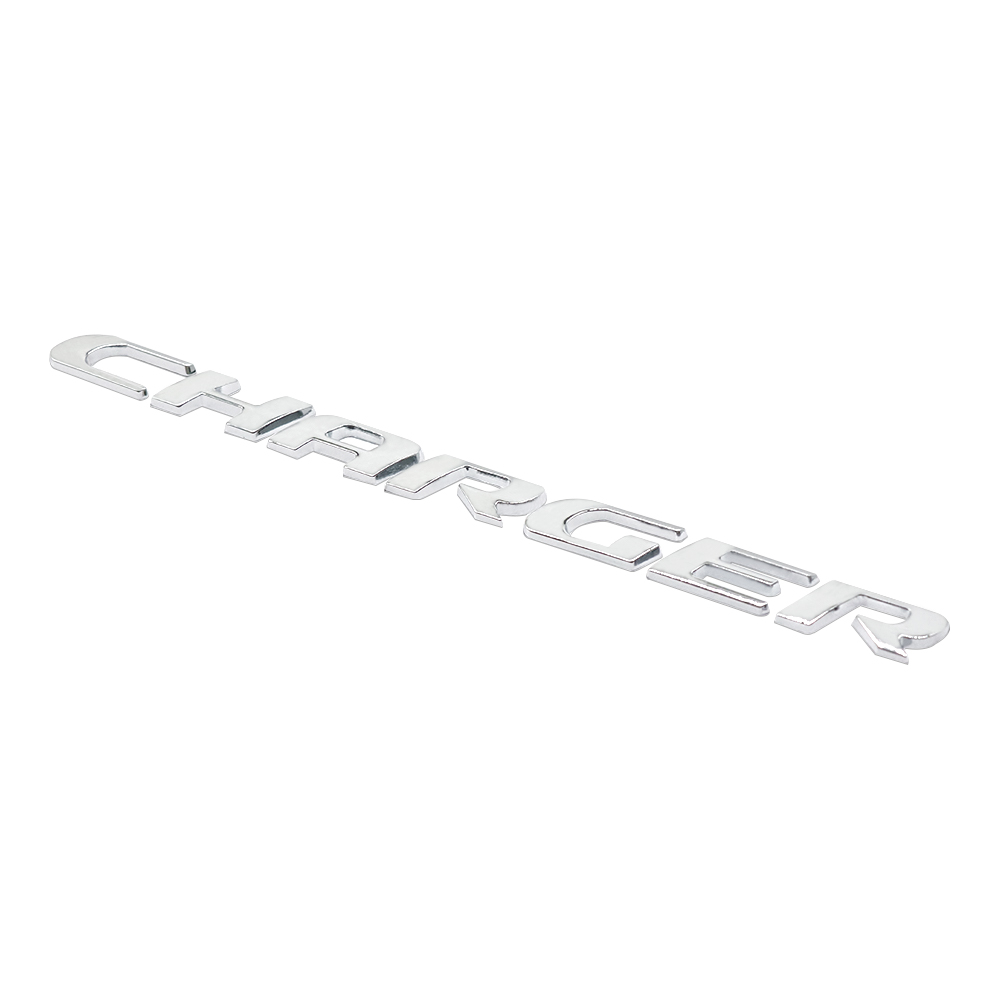 2015-2023 Charger Metal Tailgate Letter Chrome Dodge Rear Trunk Decal Nameplate