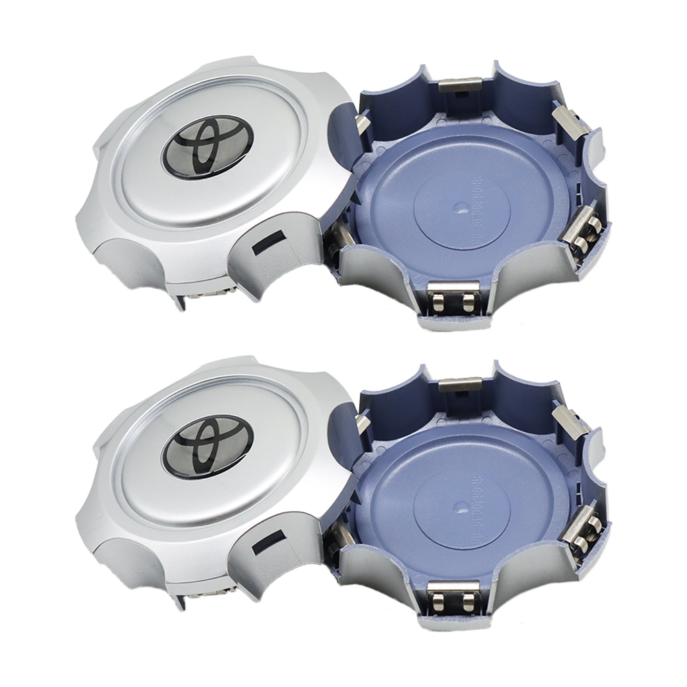 4pcs 4Runner Tacoma Tundra Plastic Wheel Center Hub Caps 6 Lugs 15" Chrome Toyota 42603-04030