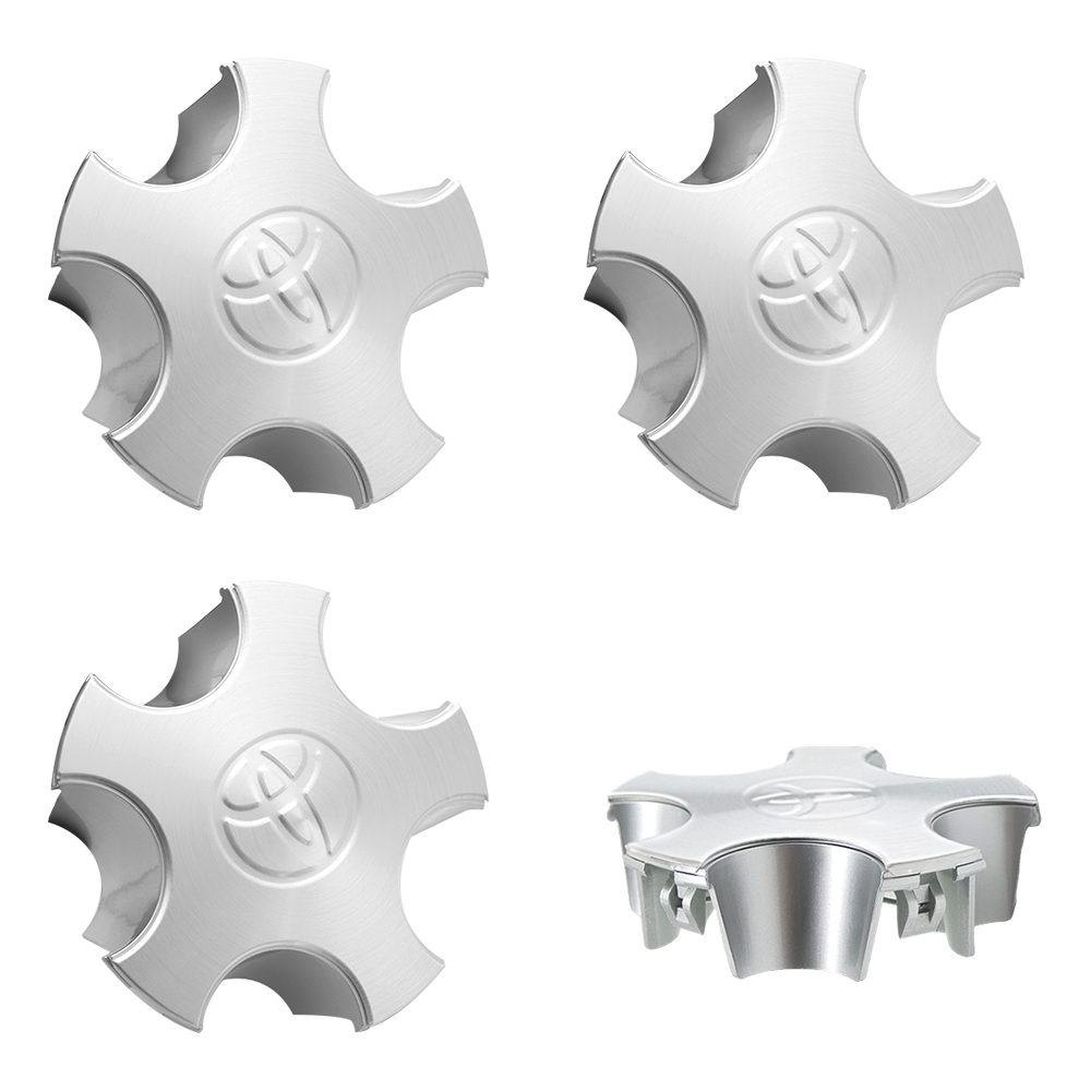 4pcs 1997-2001 Camry Plastic Wheel Center Hub Caps Chrome Toyota 42603-AA010