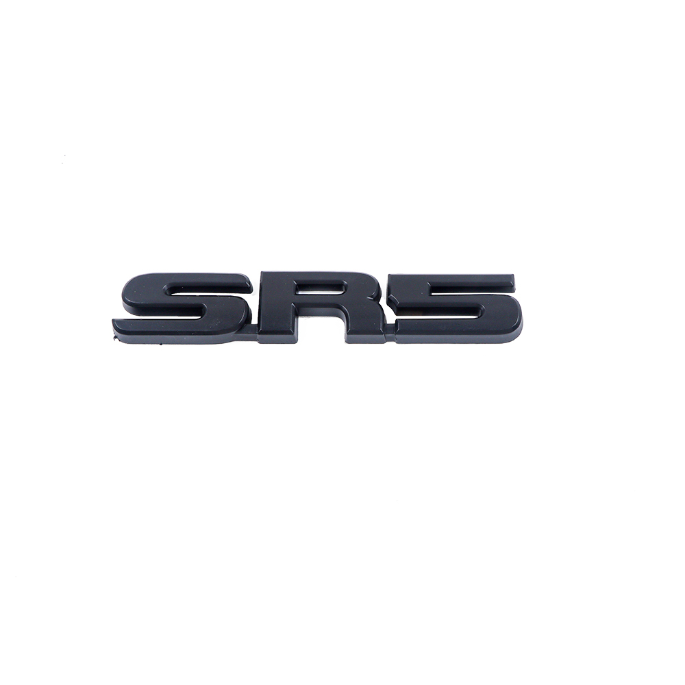 7PCS 2005-2015 Tacoma PreReunner SRS V6  Emblem Matte Black Toyota