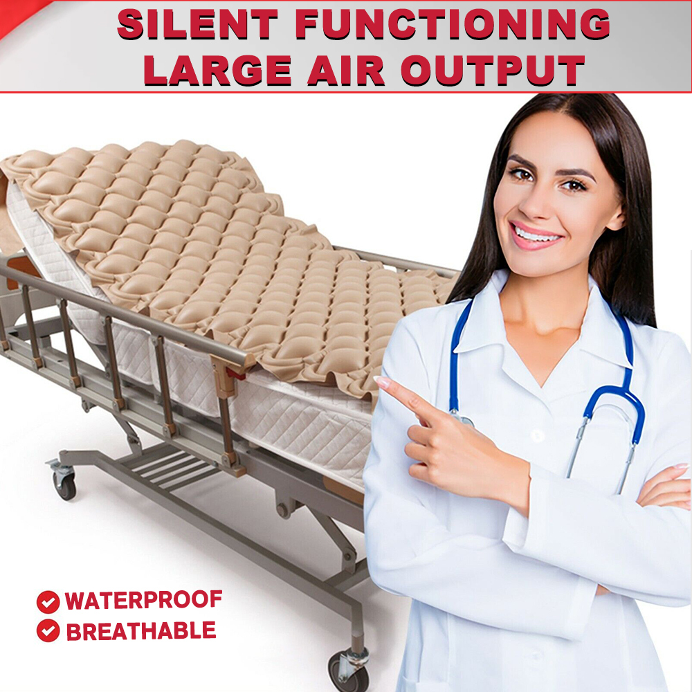 Alternating Pressure Pad Air Mattress Topper with Pump Hospital Medical Bedsore