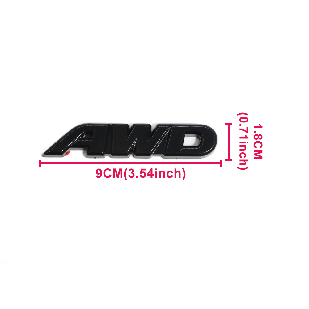 8pcs 2019-2024 Rav4 Hybrid XSE AWD Emblem Overlay Gloss Black Toyota