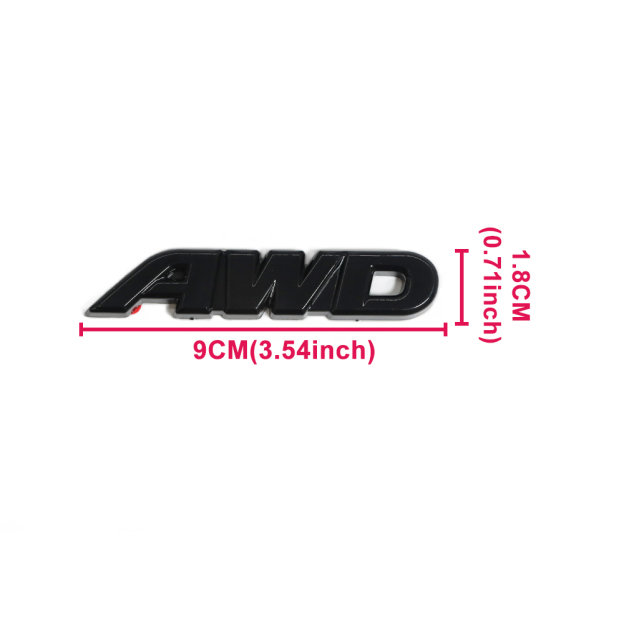 8pcs 2019-2024 Rav4 Hybrid XSE AWD Emblem Overlay Gloss Black Toyota