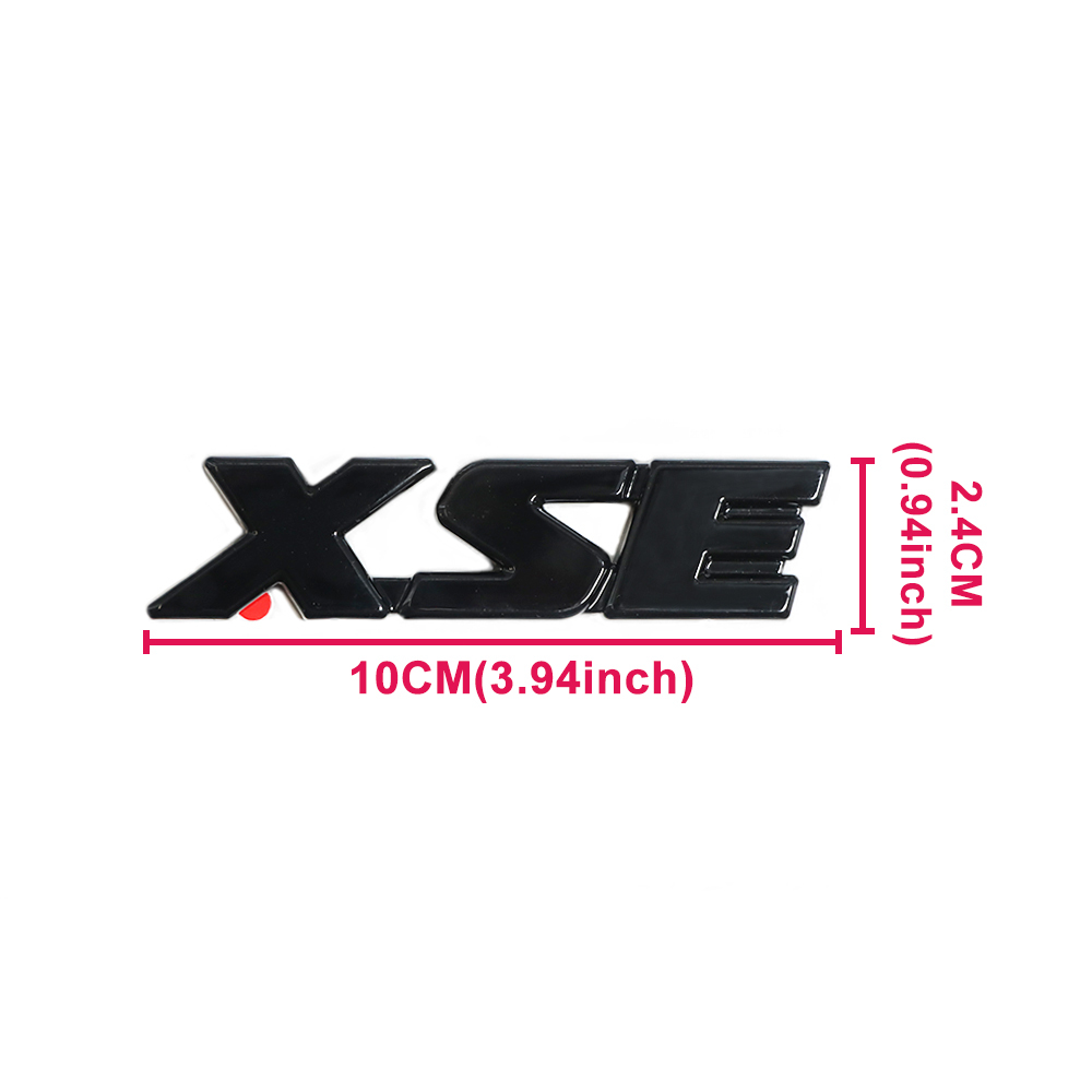 8pcs 2019-2024 Rav4 Hybrid XSE AWD Emblem Overlay Gloss Black Toyota
