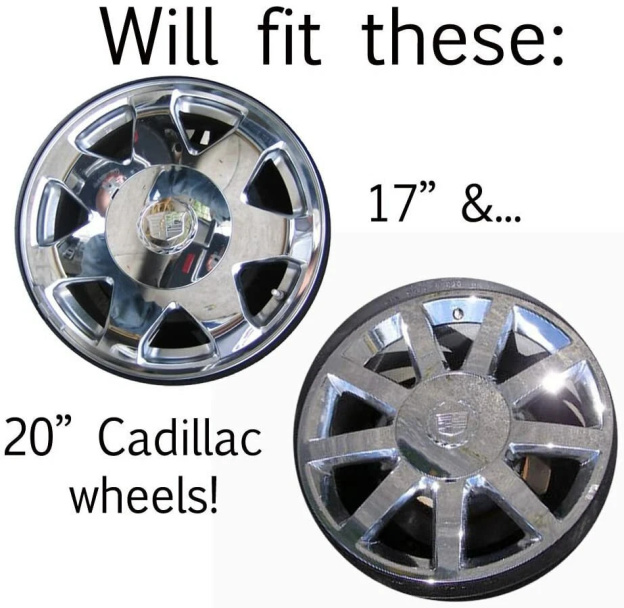 4Pcs 2003-2006 Escalade EXT ESV Wheel Center Hub Caps Gloss Chrome 9594878