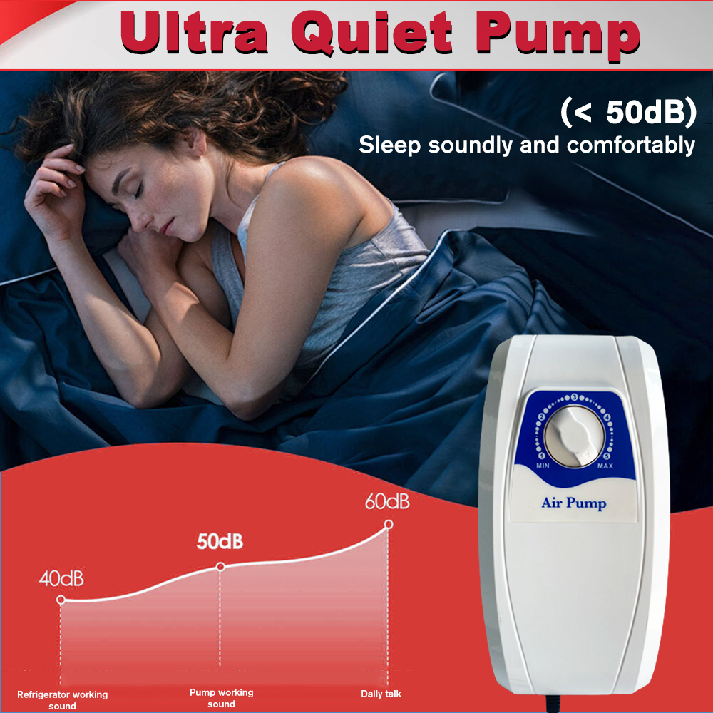 Alternating Pressure Pad Air Mattress Topper with Pump Hospital Medical Bedsore