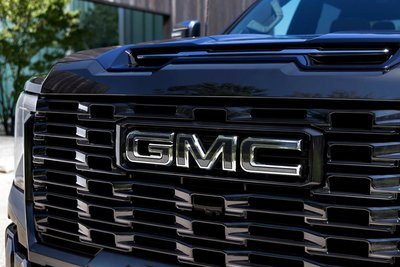 1Pc 2017-2014 Yukon Yukon XL Acadia Plastic Front Grille Emblem Gloss Black GMC 15126352
