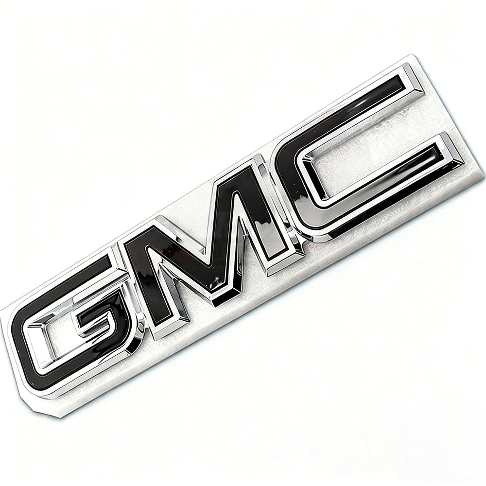 1Pc 2017-2014 Yukon Yukon XL Acadia Plastic Front Grille Emblem Gloss Black GMC 15126352