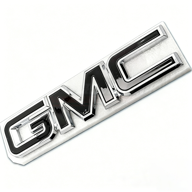 1Pc 2017-2014 Yukon Yukon XL Acadia Plastic Front Grille Emblem Gloss Black GMC 15126352