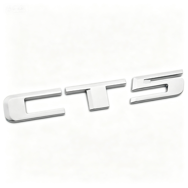 1PC CT5 Plastic Rear Trunk Decklid Letter Sport Chrome Cadillac 84552890