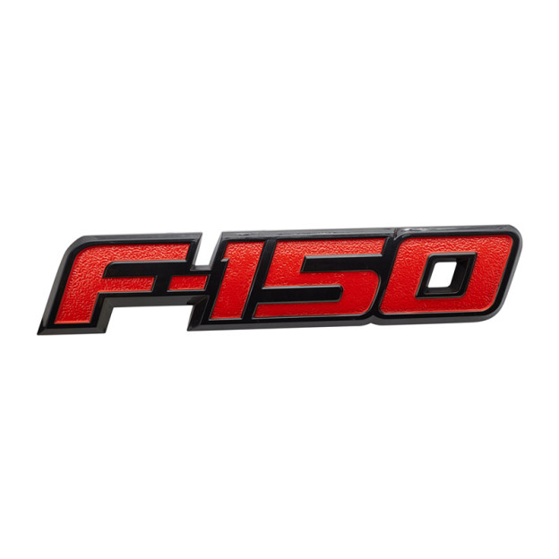 Tailgate Emblem Fit for F-150 2009-2022 Rear Trunk Badge Adhesive All Black Logo