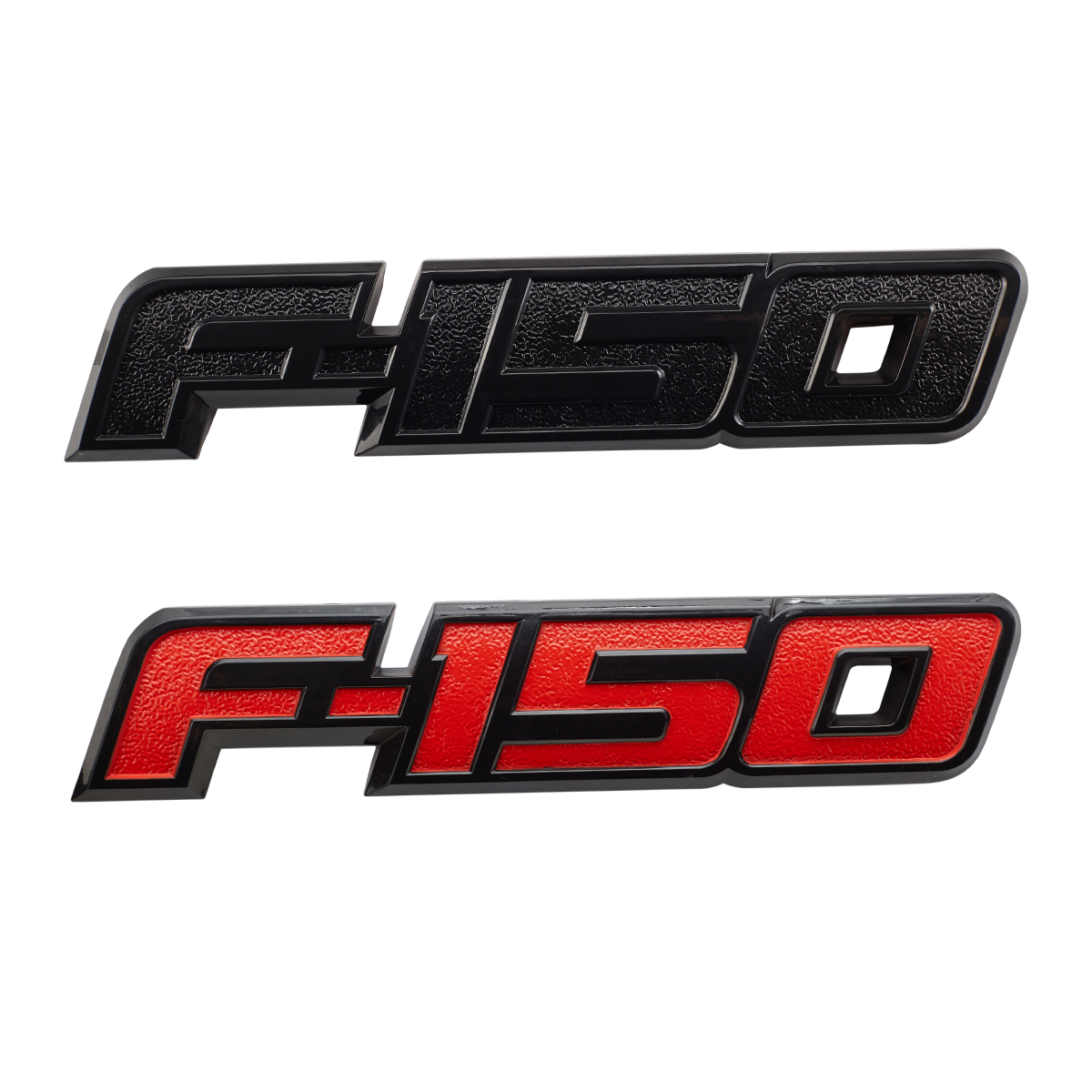 2009-2014 F-150 ABS Tailgate Badge Black / Red CL3Z-9942528-A Rear Trunk Adhesive Decal Sticker