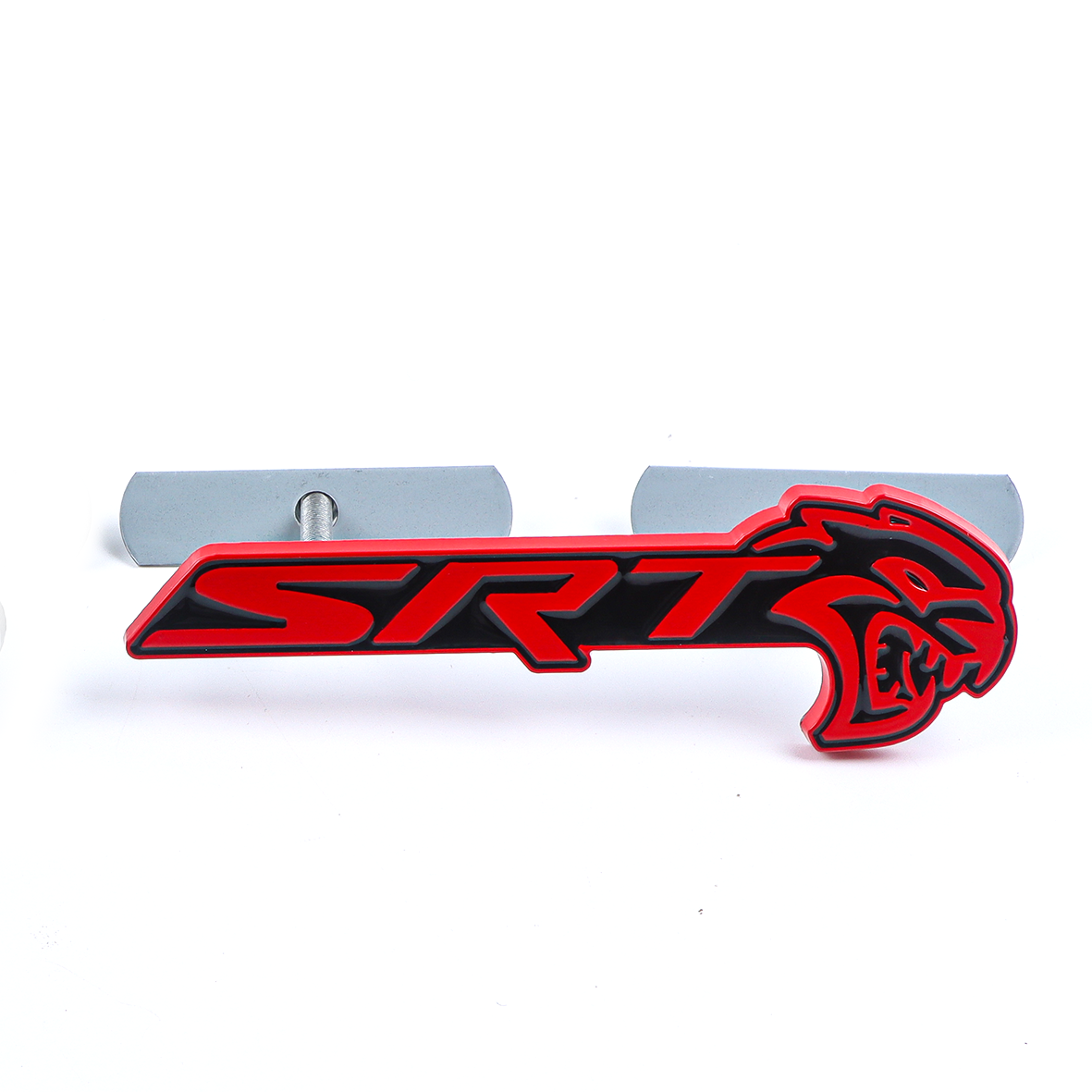 2018-2026 Charger Durango Hellcat SRT Metal Front Grille Badge Red Black Dodge Decal Nameplate