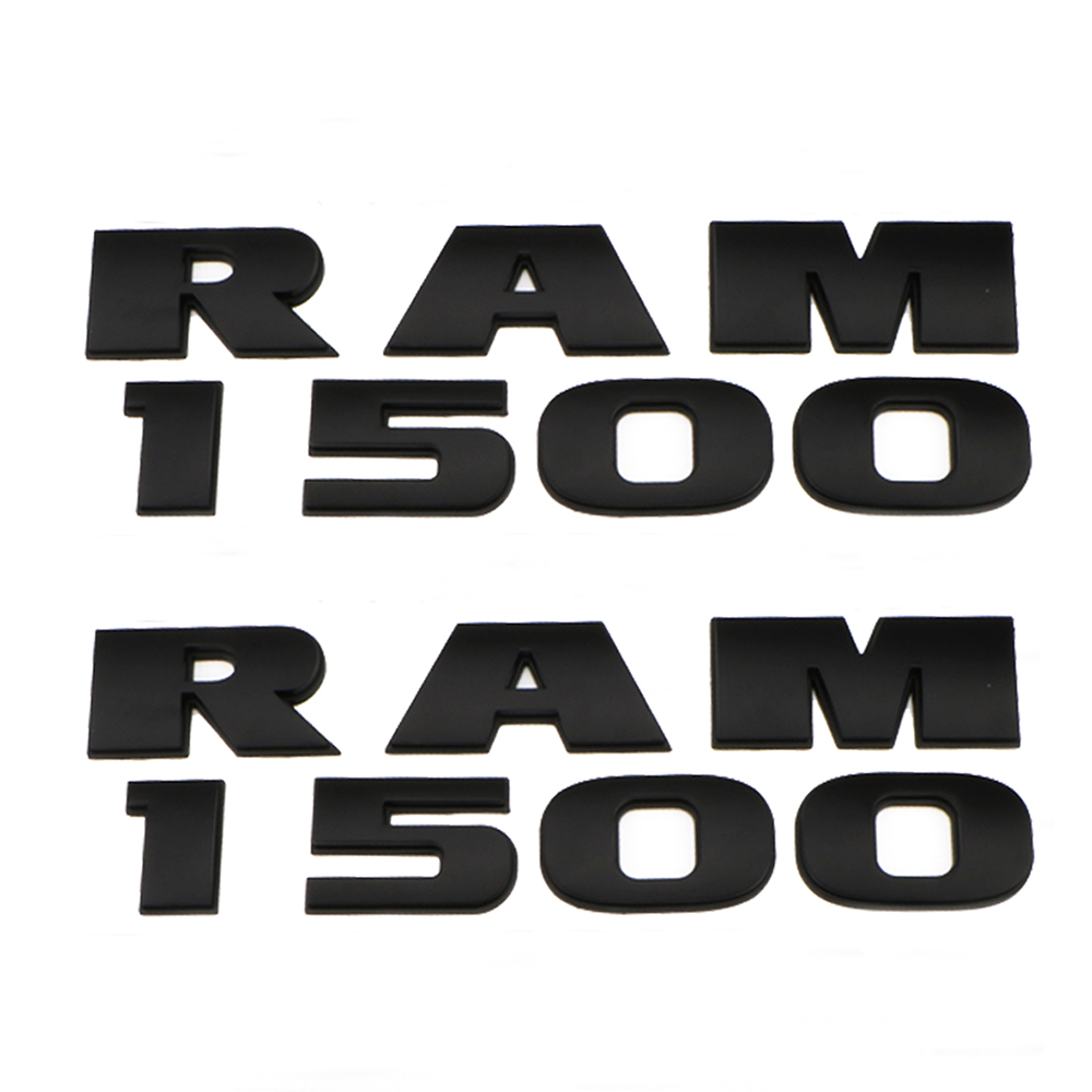 2PCS 2013-2018 RAM 1500 Front Door Fender Side Left Right Badge Nameplate 68247897AA