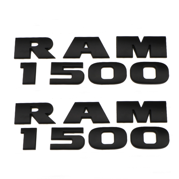 2PCS 2013-2018 RAM 1500 Front Door Fender Side Left Right Badge Nameplate 68247897AA