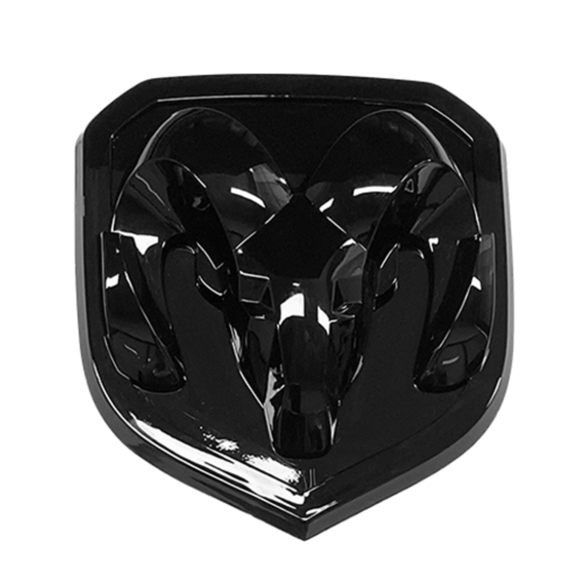 For 2013-2018 RAM 1500 2500 3500 ABS Front Grille Ram Head Grill Emblem Gloss Black Dodge 68218120AA