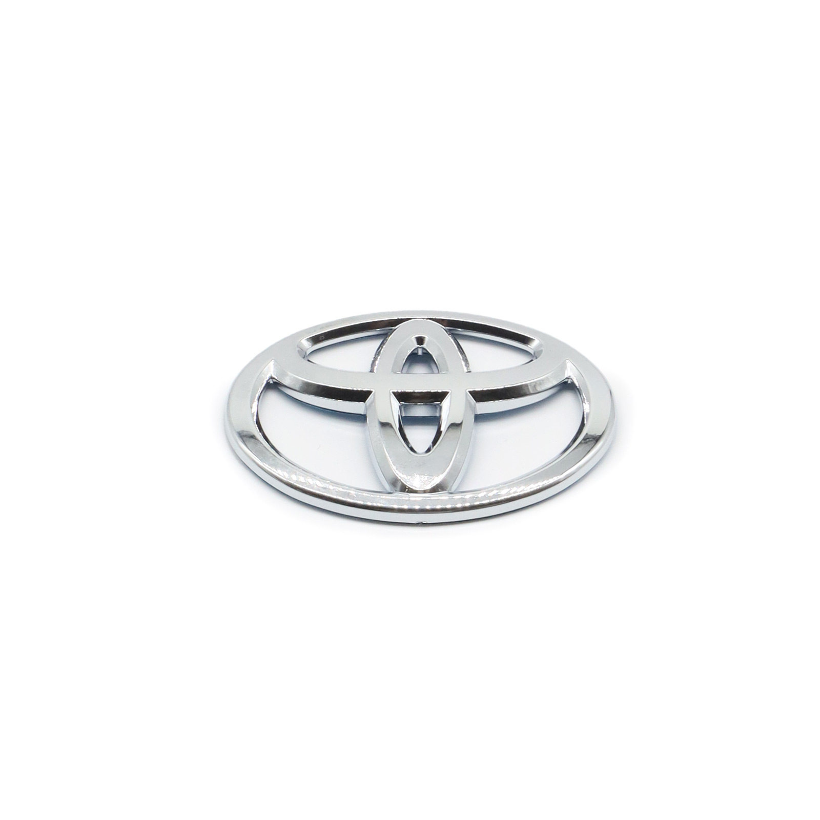 1PC Corolla Camry 4Runner Highlander Tacoma Steering Wheel Emblem Chrome Toyota
