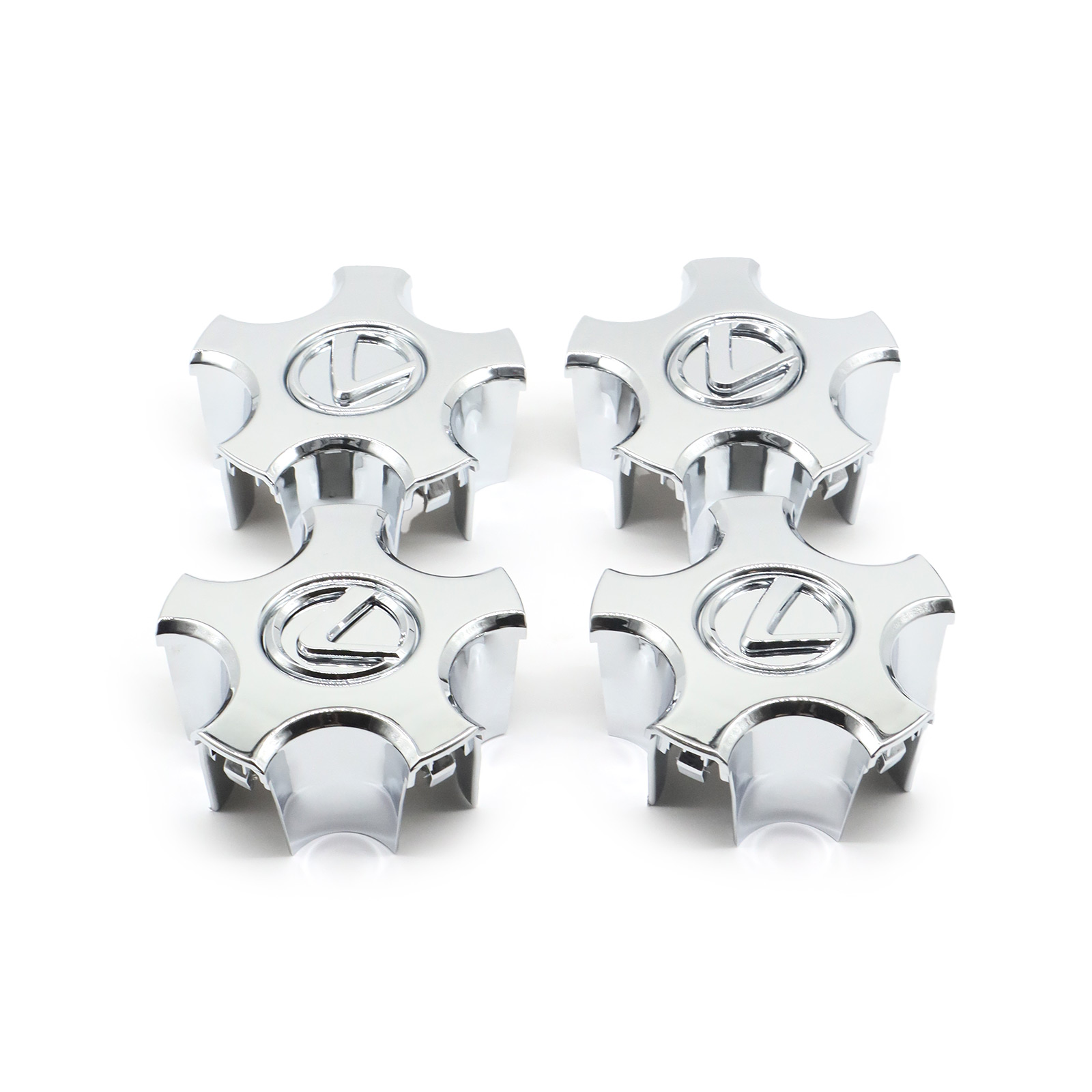 4pcs 2001-2003 LS430 Wheel Hub Center Cap Hubcap Chrome Lexus 42603-50170 42603-50190 