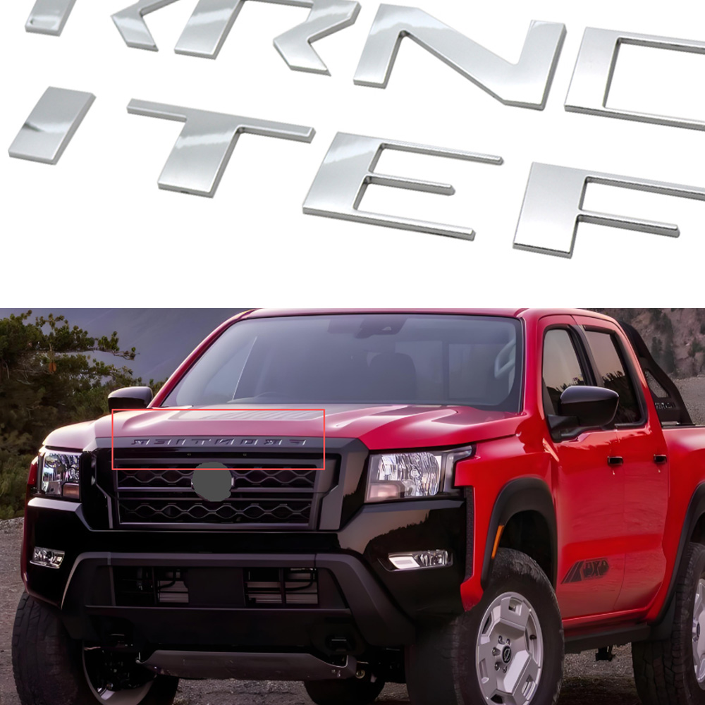 2022-2025 Frontier ABS Plastic Front Grille Insert Letter Ford