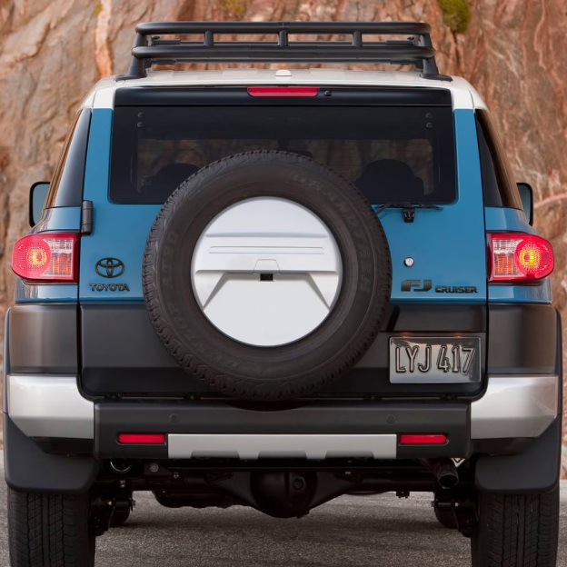 3pcs 2007-2015 FJ Cruiser Rear Emblem Matte Black Toyota TFJCB 