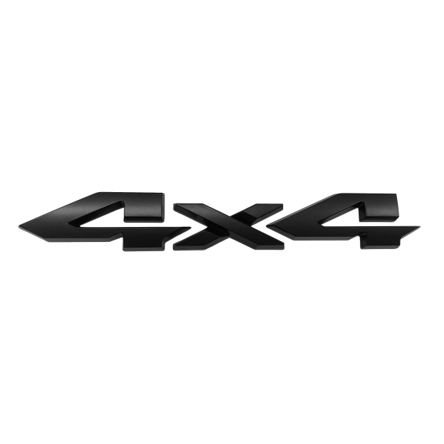 2019-2026 Ram 1500 2500 3500 ABS 4X4 Tailgate Badge Matte Black Dodge Rear Trunk Decal Nameplate