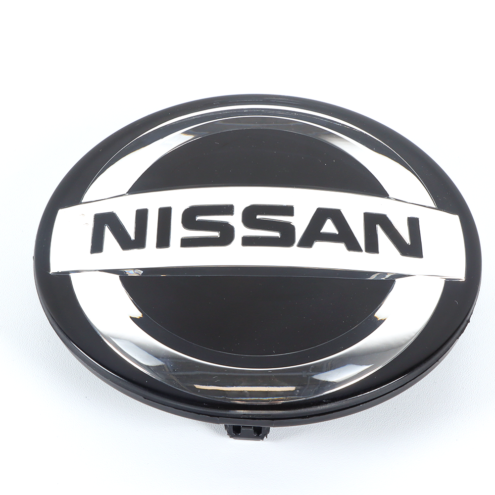 For 2020-2022 Versa Sentra ABS Front Grille Emblem Chrome Black Nissan 62890-6LH0A
