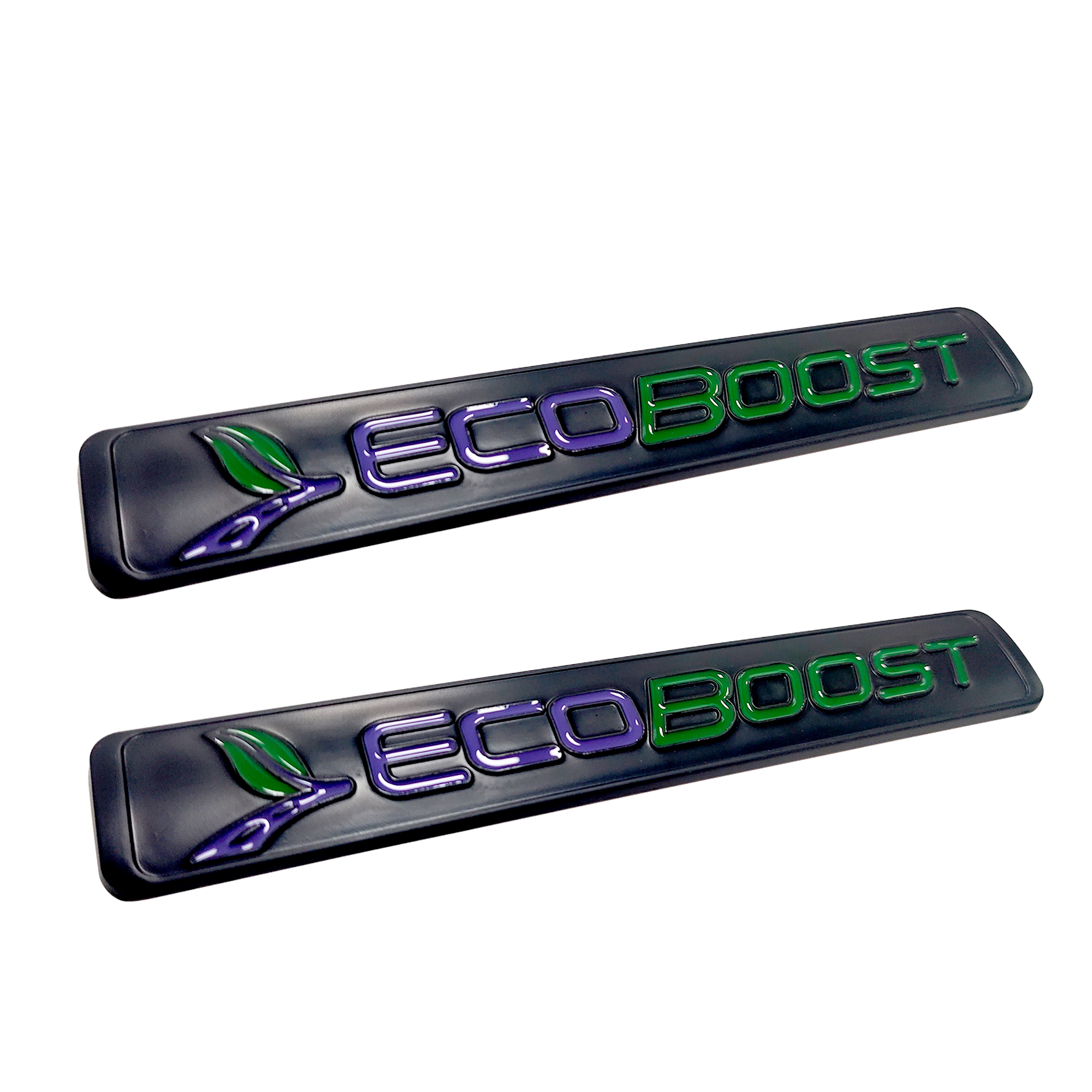 2011-2026 F-150 Mustang Explorer Ranger EcoSport Metal EcoBoost Fender Badge Black Green Ford Decal Nameplate
