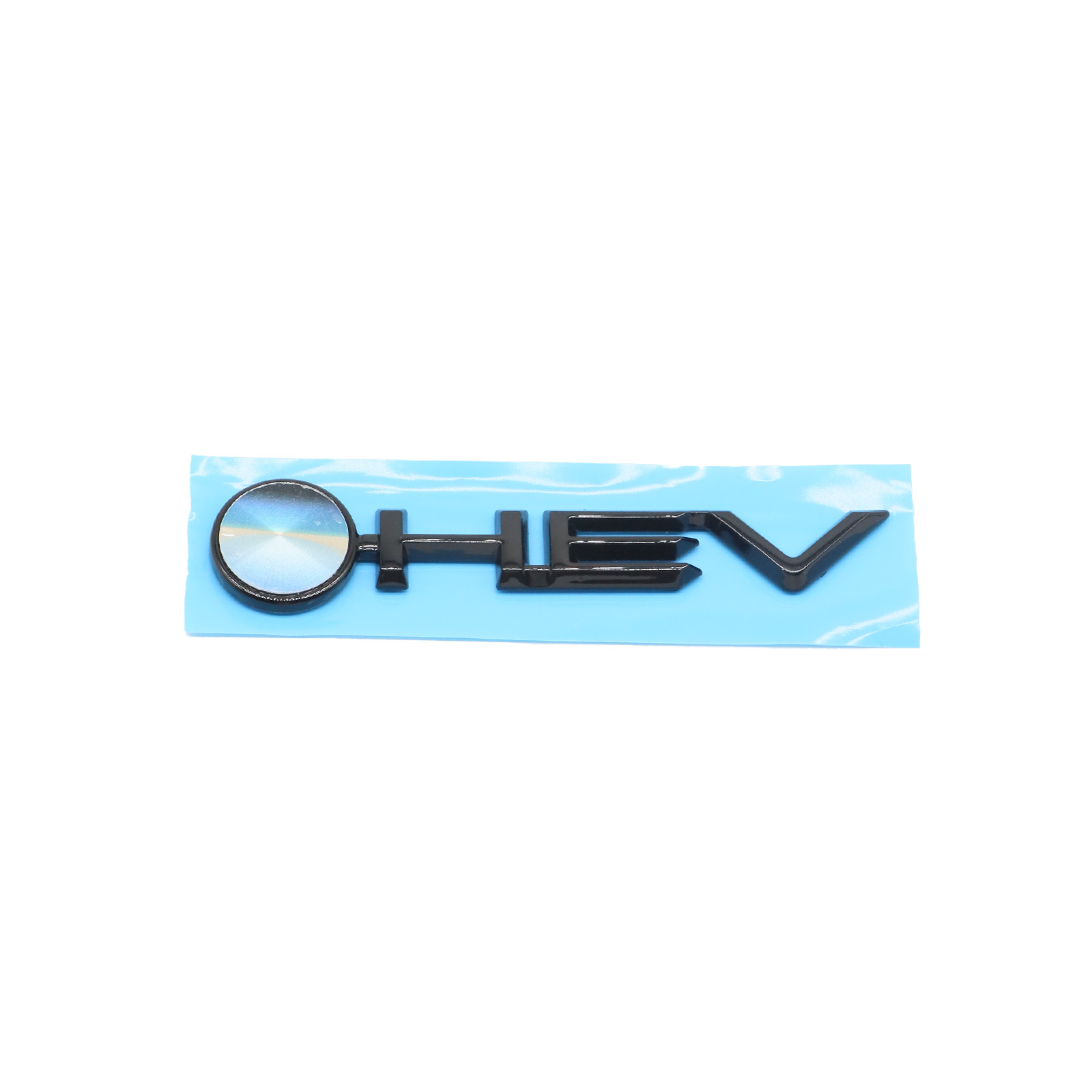 1pc Rav4 Highlander Camry Prius Plastic HEV Rear Tailgate/Door Side Emblem Glossy Black Toyota 75440-47030