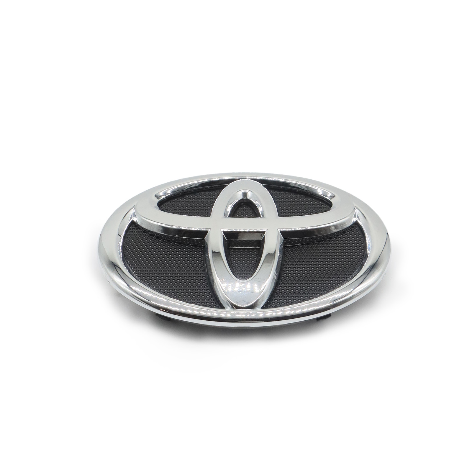 1pc 2010-2011 Camry Plastic 3D Raised Front Grill Emblem Bumper Emblem Black Chrome Toyota 75311-06100 