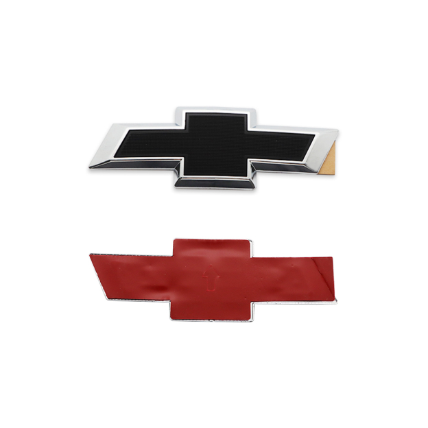 2PCS 2018-2023 Equinox Plastic Front Rear Bowtie Emblem Chrome Black Chevrolet 23136671
