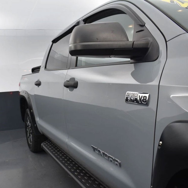 1Pc 2007-2021 Tundra ABS Plastic 5.7L V8 Iforce 3D Side Door Badge Chrome Black Toyota 754720C050