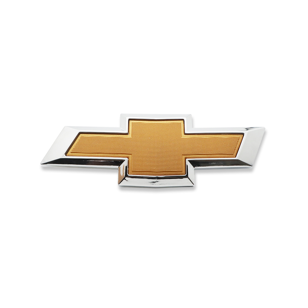 1PC 2016-2018 Malibu Plastic Front Bumper Grille Emblem Gold Chevrolet 23125928