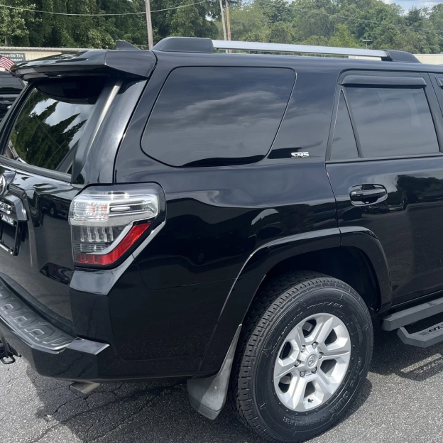 2PCS Tacoma Tundra Sequoia 4Runner ABS Plastic SR5 Letter Side Door Fender Gloss Silver Toyota 75455-0C050