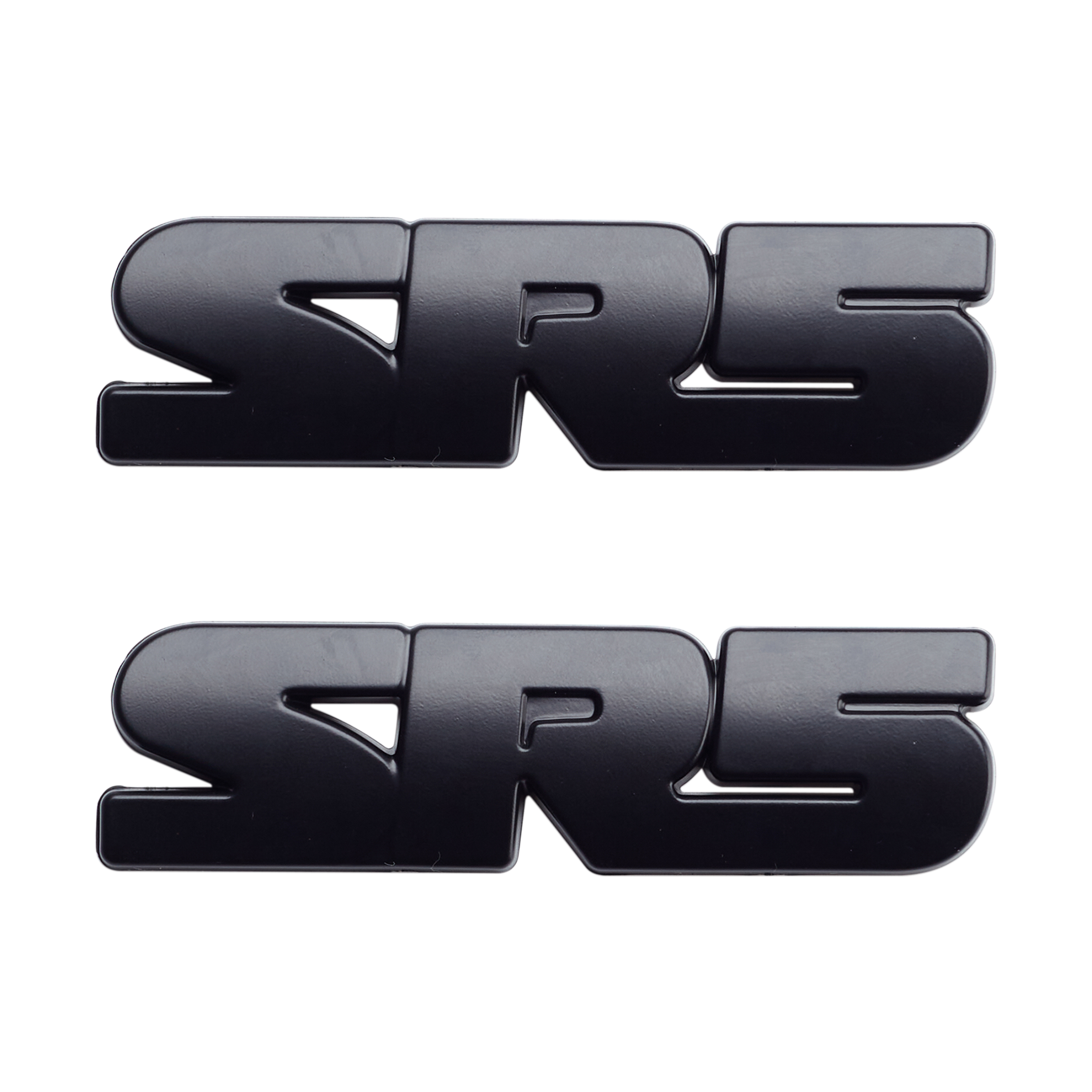 2PCS Tacoma Tundra Sequoia 4Runner ABS Plastic SR5 Overlay Letter Side Door Fender Matte Black Toyota 75455-0C050