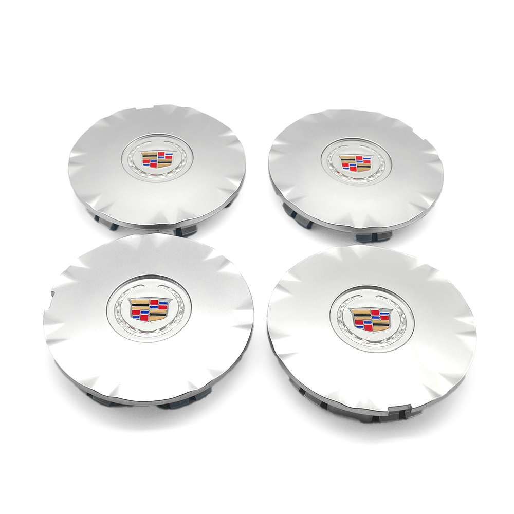 4Pcs 2010-2016 SRX Plastic Wheel Center Hub Caps Cover Chrome Cadillac 9599024 18in